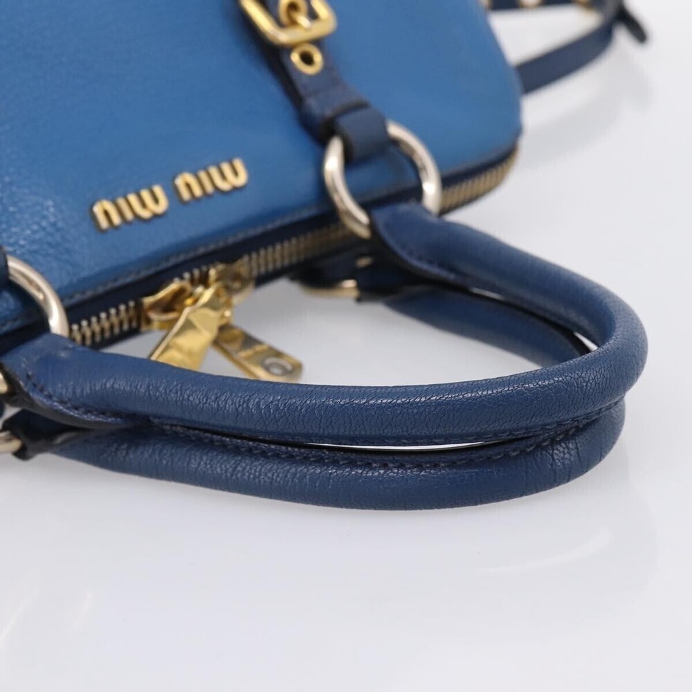 Miu Miu Madras Bowler Leather Small - Picture 8 of 16